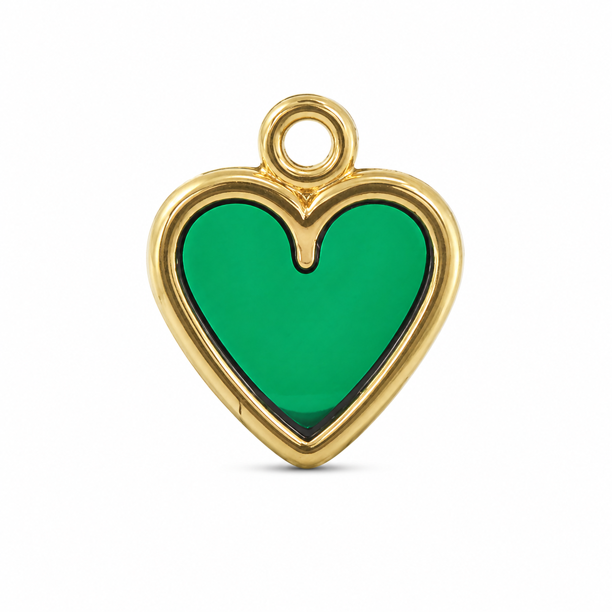 Hart - Goud - Kleur - Transparant