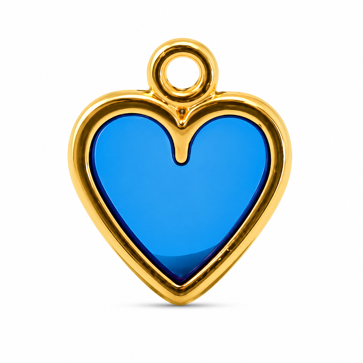 Hart - Goud - Kleur - Transparant