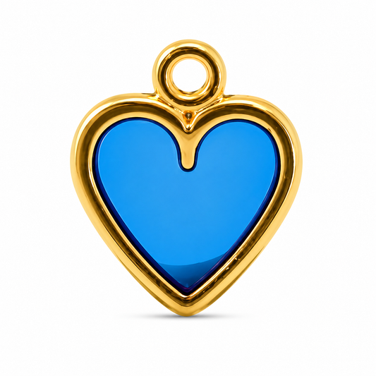 Hart - Goud - Kleur - Transparant