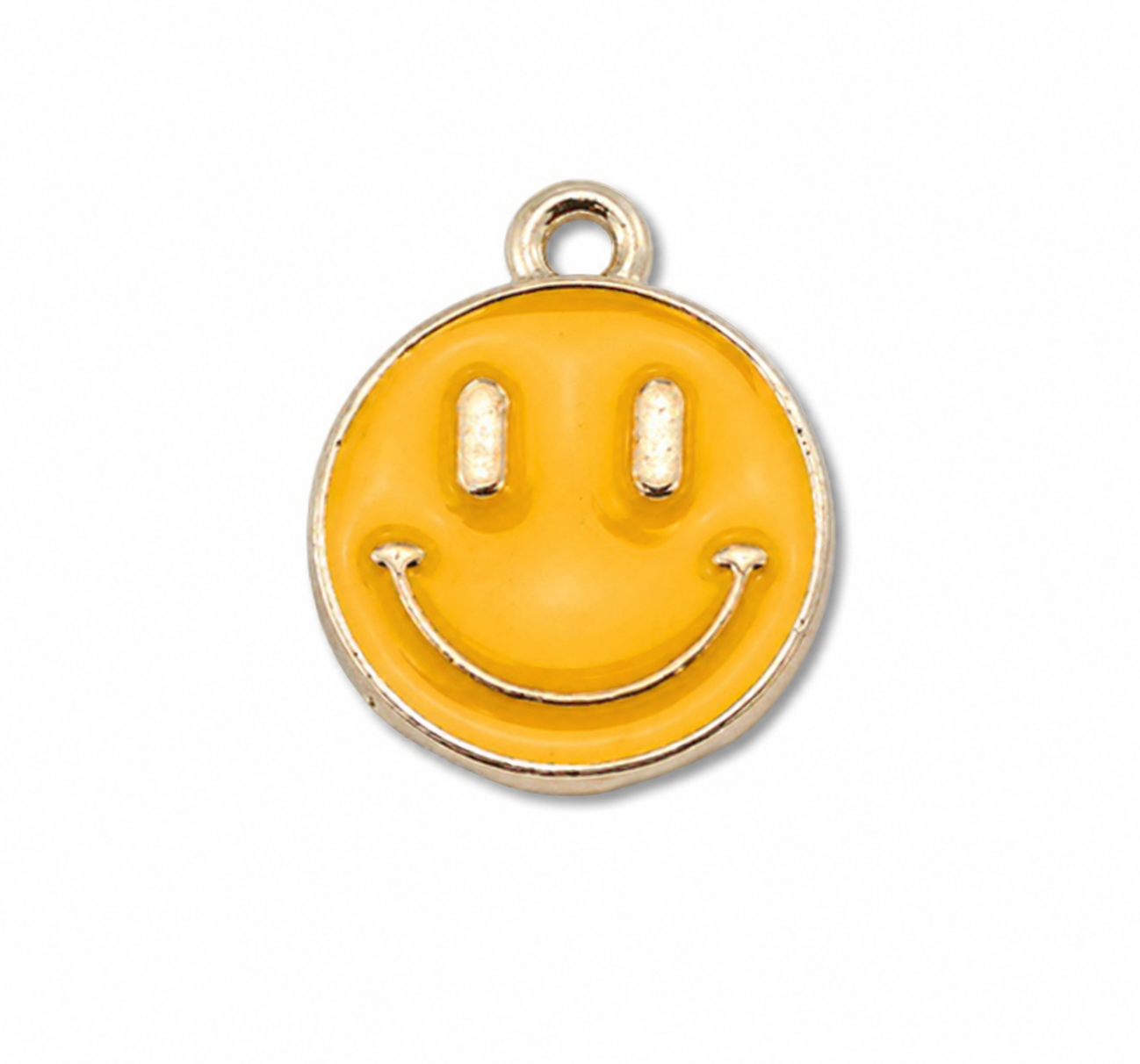 Smiley - Goud - Enamel