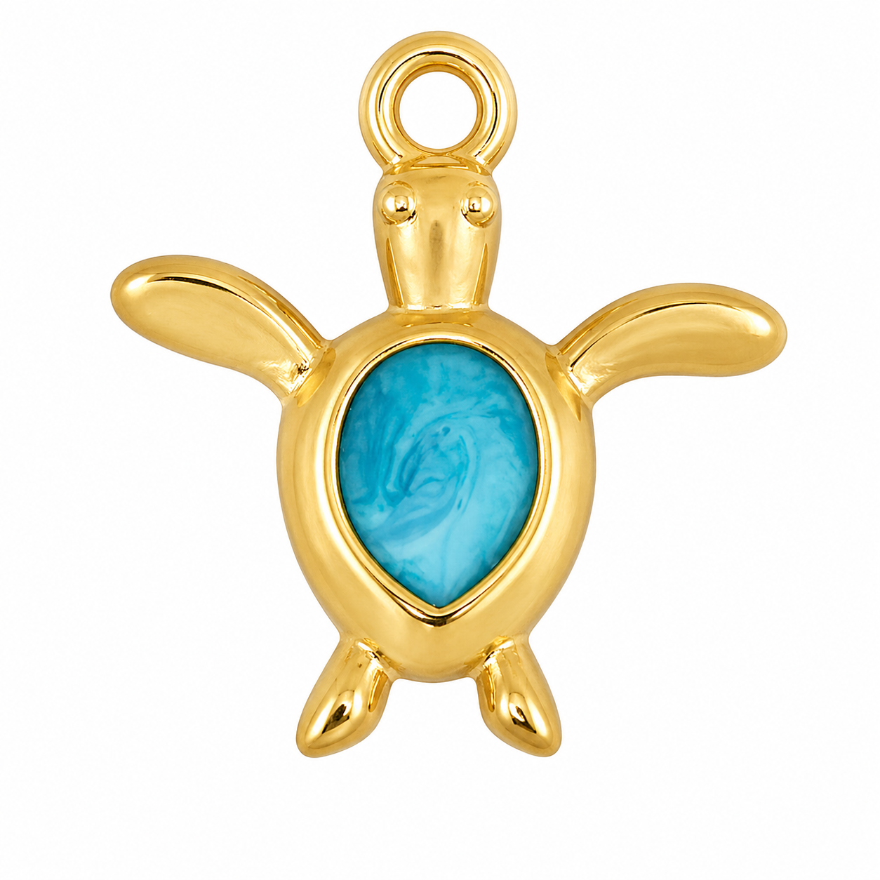 Schildpad - Goud - Kleur