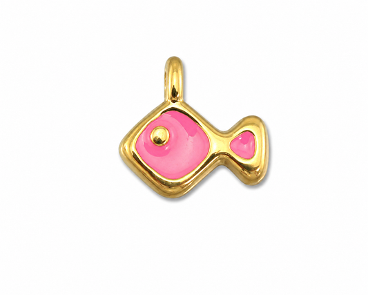 Visje - Emaille - Goud