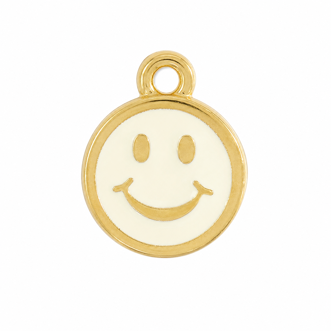 Smiley - Goud/Kleur